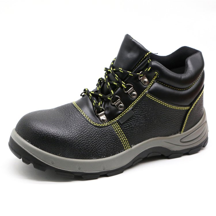 ENTE SAFETY Spot goods new fashion anti-slip anti-smash durable Iron toe high cut work boots for men high quality safety boots