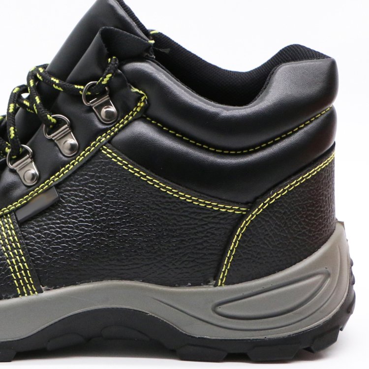 ENTE SAFETY Spot goods new fashion anti-slip anti-smash durable Iron toe high cut work boots for men high quality safety boots