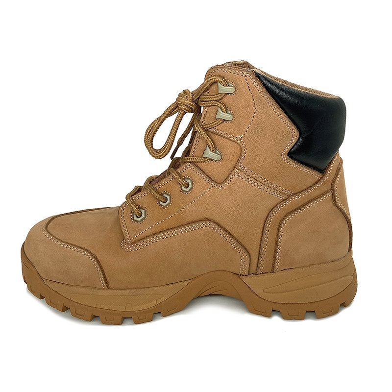 Wholesale Steel Toe Work Safety Shoes with Foot Protection Real cowhide anti-wear safety boots