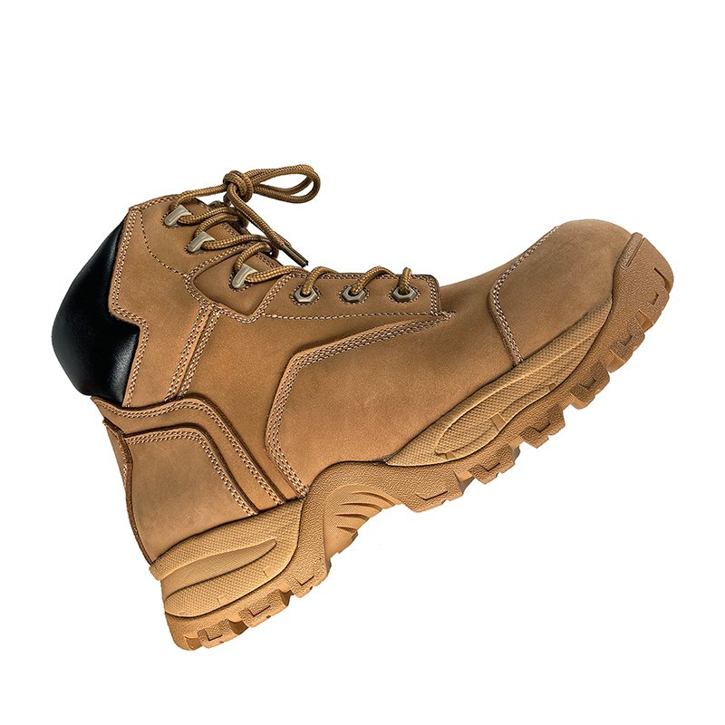Wholesale Steel Toe Work Safety Shoes with Foot Protection Real cowhide anti-wear safety boots