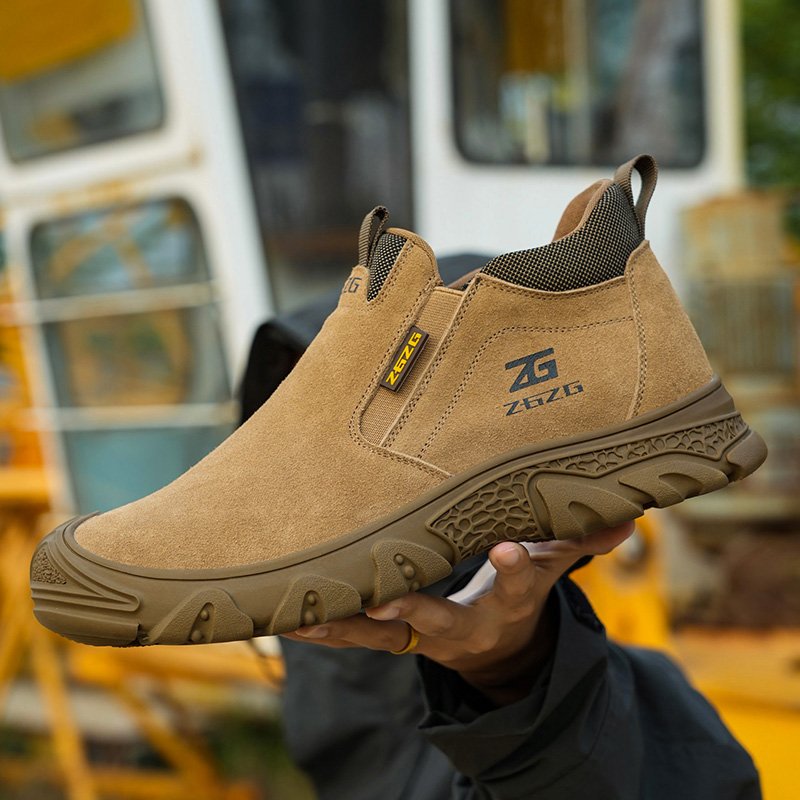 safety shoes for welding,welding safety boots shoes,leather boot steel toe work safety shoes for men