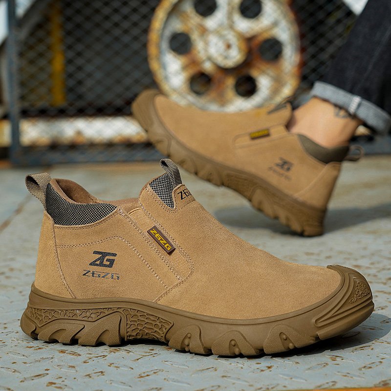 safety shoes for welding,welding safety boots shoes,leather boot steel toe work safety shoes for men