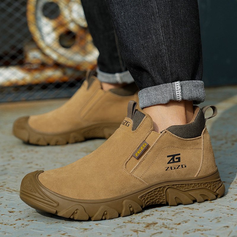 safety shoes for welding,welding safety boots shoes,leather boot steel toe work safety shoes for men