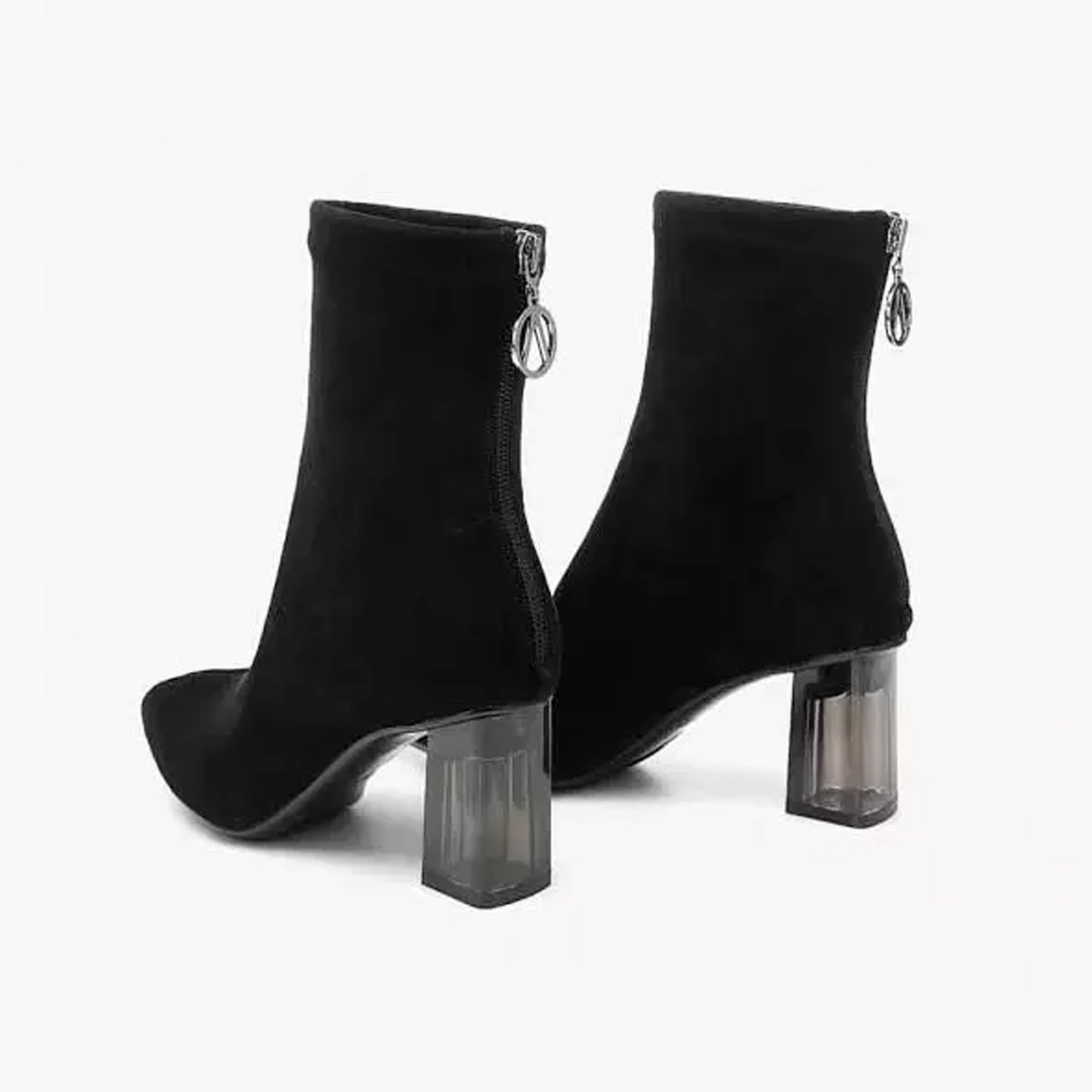 New Fashion Leather Boots for Ladies and Girls High 39 New Styles Heels Women 2022 Luxury Shoes Female Heel Shoes