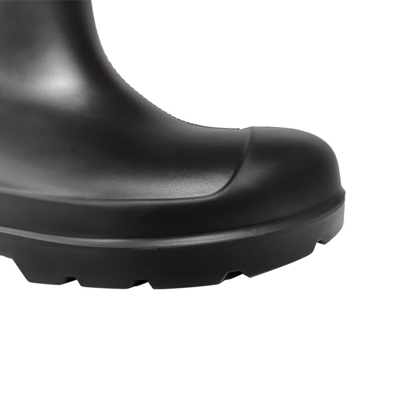 New style steel toe waterproof rain boots custom high quality eva rain boots anti-slip men work rain boots for worker