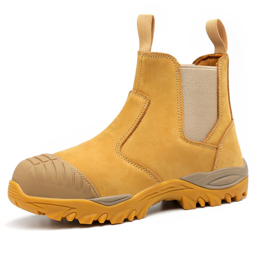 safety boots slip-on puncture resistant durable anti-smash custom casual mens shoes