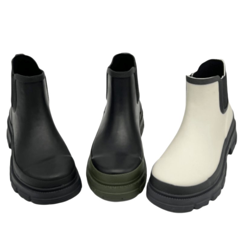 Customized Women Fashion Trade Platform Safety Rubber Rain Paddy Boots