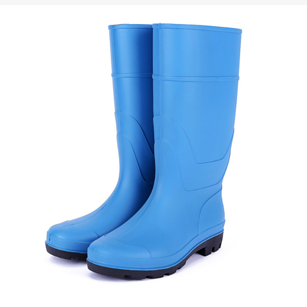 EN ISO 20345 cheap prices steel toe steel solecon construction agriculture use safety boots waterproof pvc safety gumboots