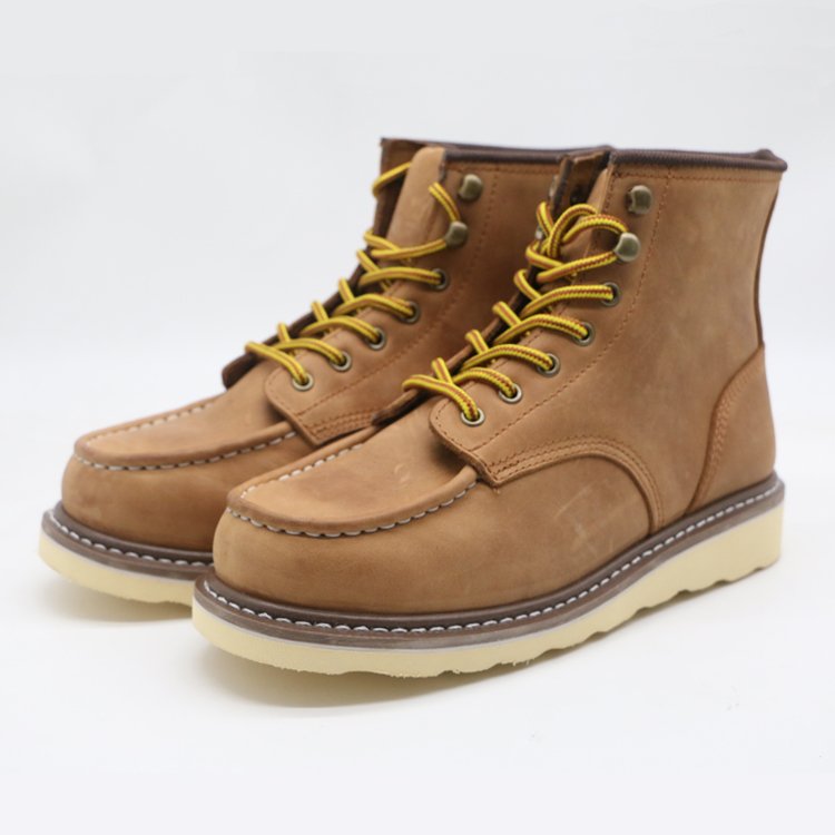 ENTE SAFETY durable puncture resistant waterproof goodyear welt safety boots