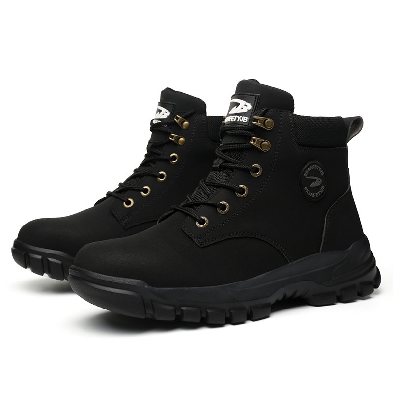 AMAWEI 679 men indestructible steel toe shoes steel toe sneaker work boots