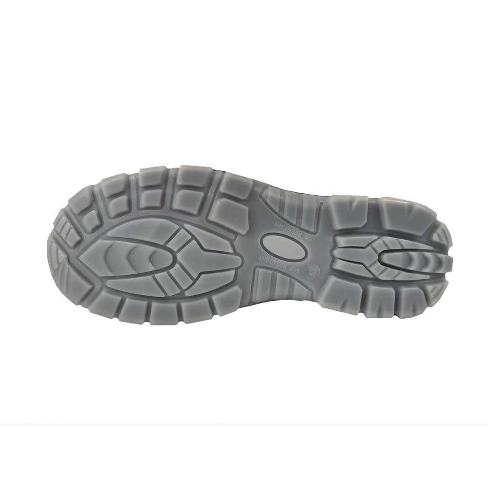 Custom Genuine Leather Anti-slip TPU Outsole Steel Toe Work Boots Safety Shoes for Men