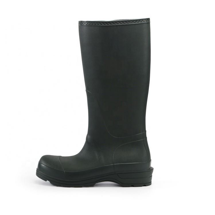 OEM Unique Design Custom Logo Plastic Rubber Rain Boots For Men shoe protector
