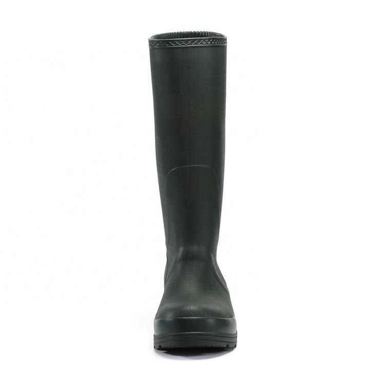 OEM Unique Design Custom Logo Plastic Rubber Rain Boots For Men shoe protector