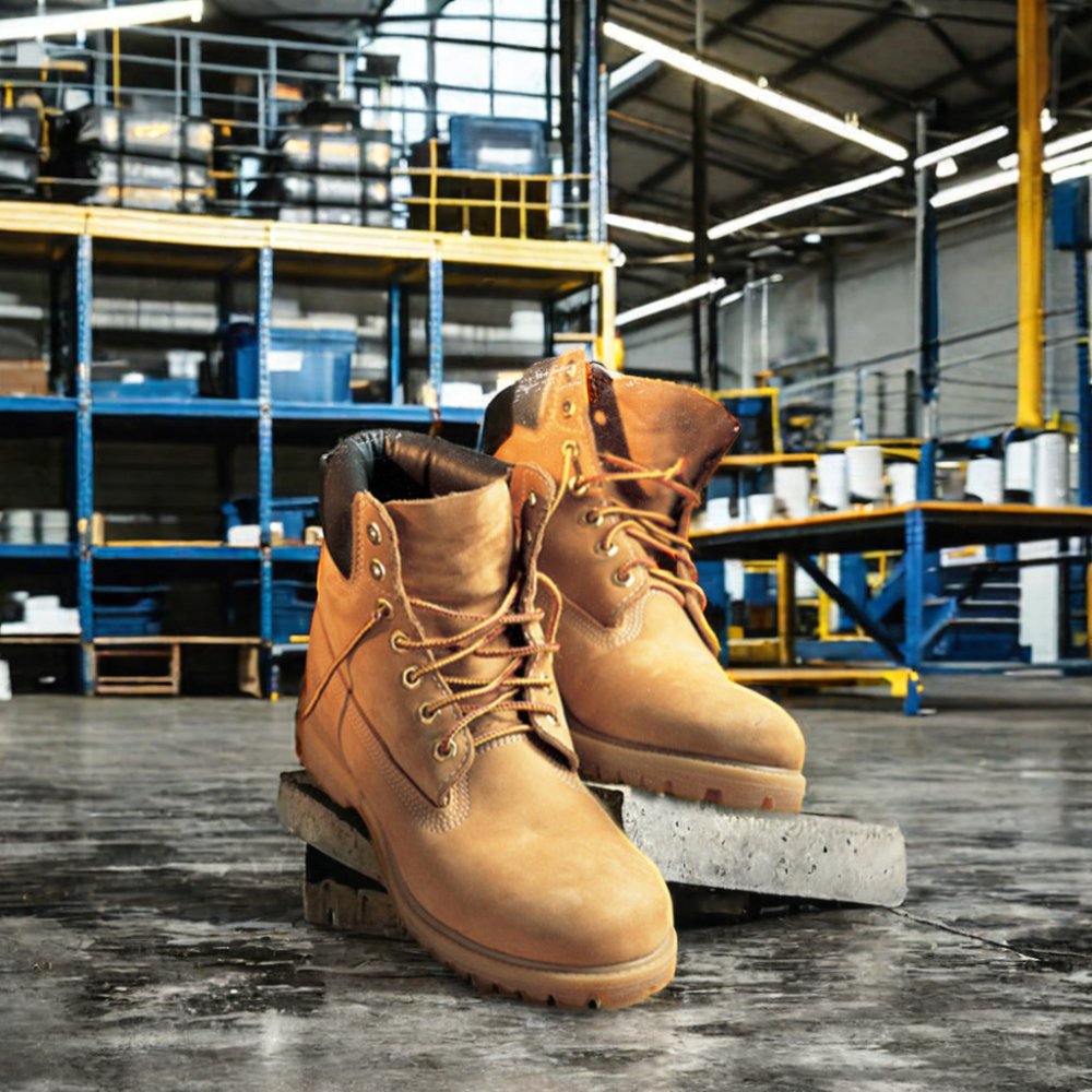 2023 Wholesale Men's Safety Boots Durable Anti-Static Yellow Steel Safety Outdoor Autumn Use