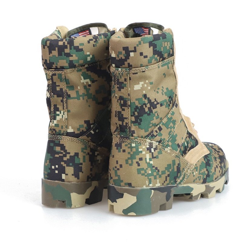 YAKEDA Tactical Full Camouflage Panama Boots for Men mens tactical boots