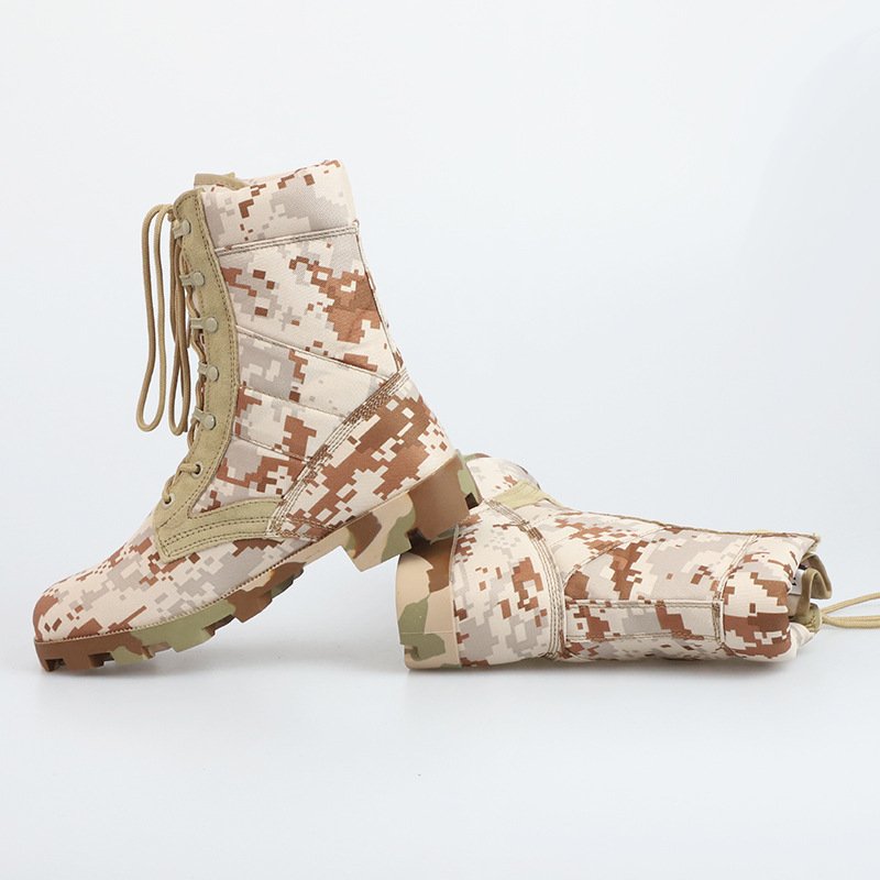 YAKEDA Tactical Full Camouflage Panama Boots for Men mens tactical boots