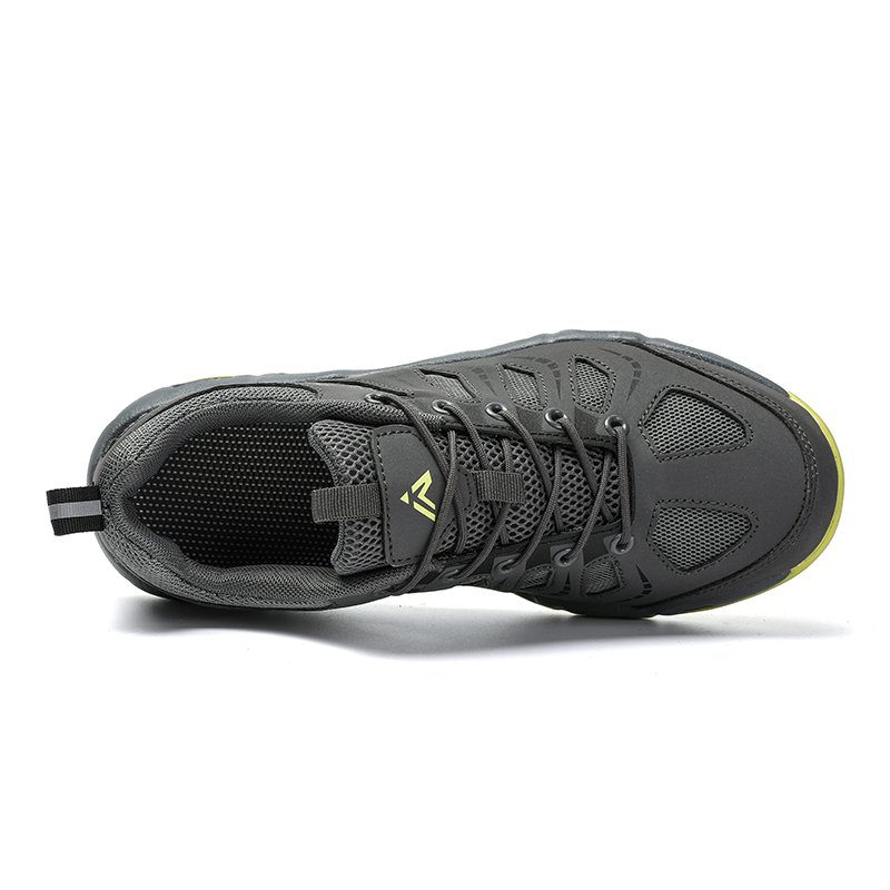 Autumn Winter Men's Casual Sneakers High Top Non-Slip Trekking Boots Hiking Climbing Outdoor Activities Leather Rubber