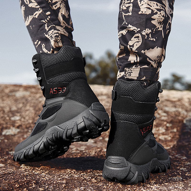 China Cema In Stock Light Shoes Outdoor Hiking Breathable Desert Tactical Combat Boots