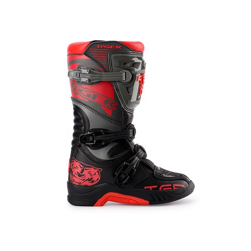 TR Tiger Kids Shoes Kids Motorbike Boots Kids Motorcycle Riding Boots