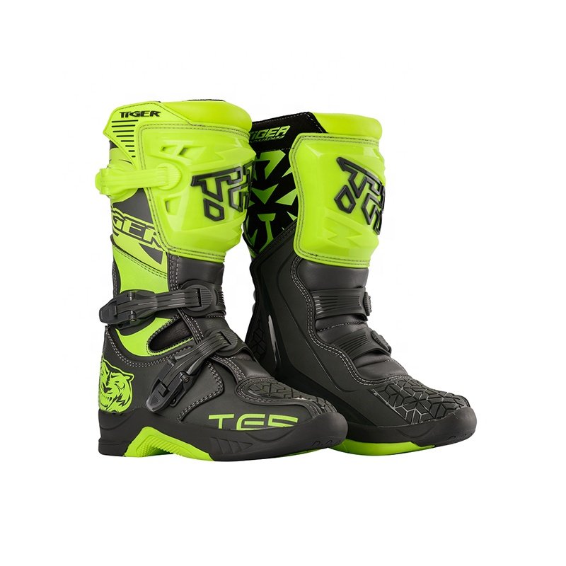 TR Tiger Kids Shoes Kids Motorbike Boots Kids Motorcycle Riding Boots