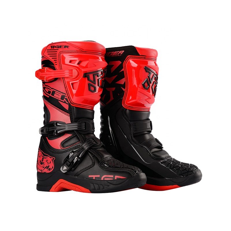 TR Tiger Kids Shoes Kids Motorbike Boots Kids Motorcycle Riding Boots