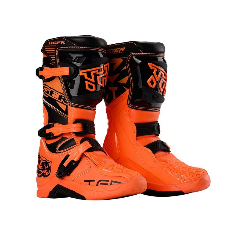 TR Tiger Kids Shoes Kids Motorbike Boots Kids Motorcycle Riding Boots