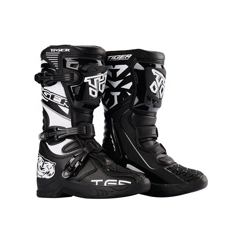 TR Tiger Kids Shoes Kids Motorbike Boots Kids Motorcycle Riding Boots