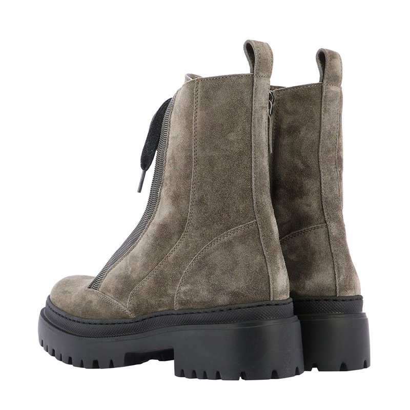 Fashion winter new collection women ankle boots flat bottom motorcycle boots