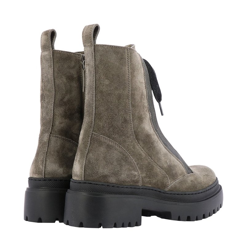 Fashion winter new collection women ankle boots flat bottom motorcycle boots