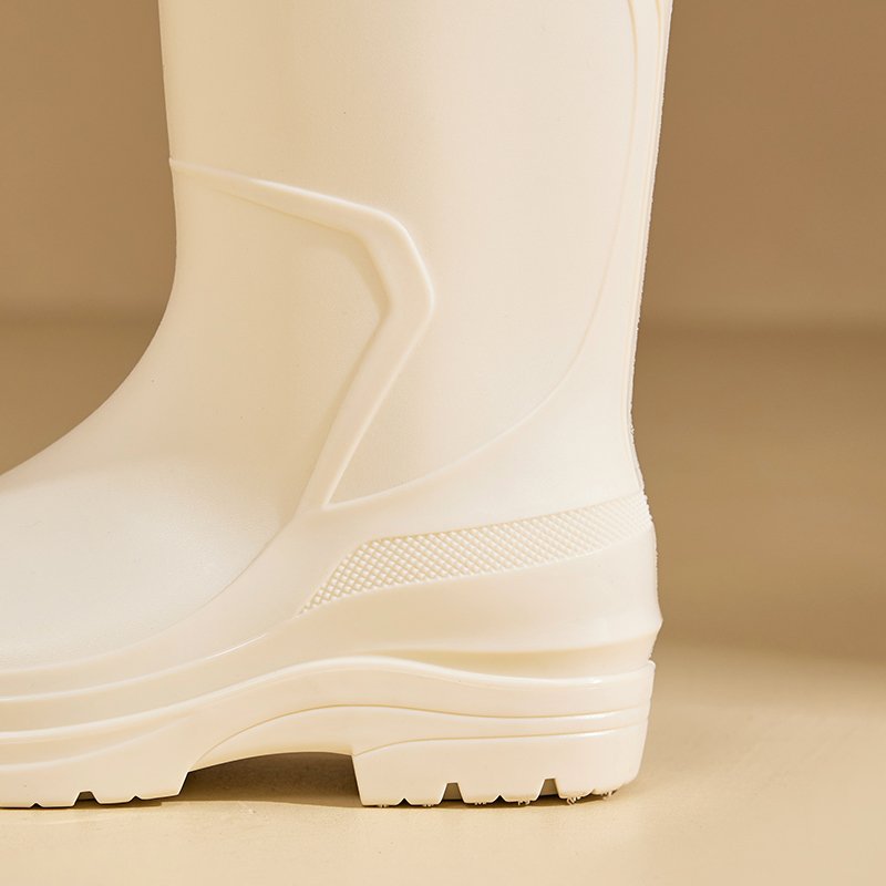 Wholesale Four Seasons High-Tube lightweight Outdoor Waterproof Ladies Rubber Rain Boots Fashion Work Boot for Winter Autumn