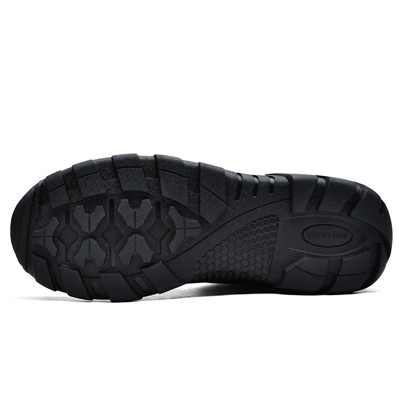 2023 New Style Model Men Sports Boots Outdoor Chunky Height Increasing Shoes Non-slip Hiking Boots Climbing
