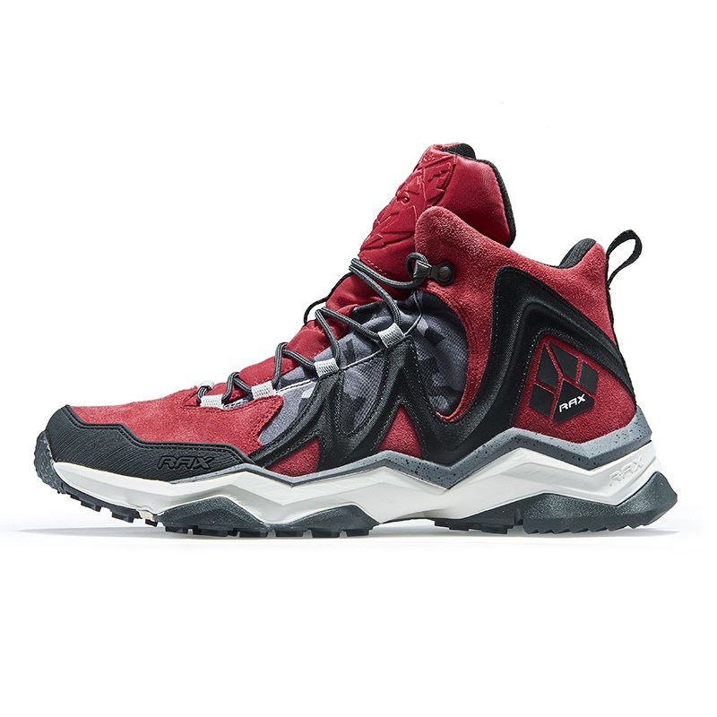 RAX Men Hiking Boots Anti Slip Trekking Shoes Outdoor Warm Camping Climbing Boot Walking Boots