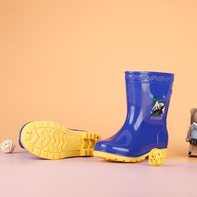 Pvc Children Female Rain-Boots-WholesaleSafety Jelly Shoes Brand New With High Quality Rain Boots