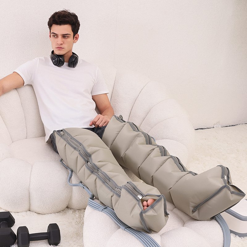 Air Leg Compression Boots For Athlete Relief Muscle Soreness And Pain Air Compression Leg Massager