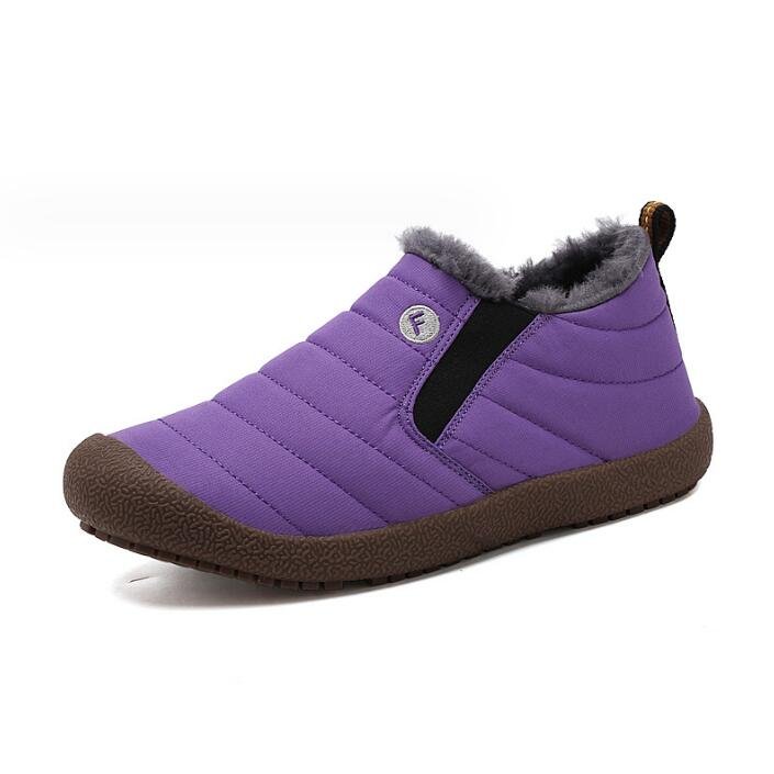 Winter Snow Boots With Comfortable Non Slip Booties Outdoor Waterproof Walking Shoes