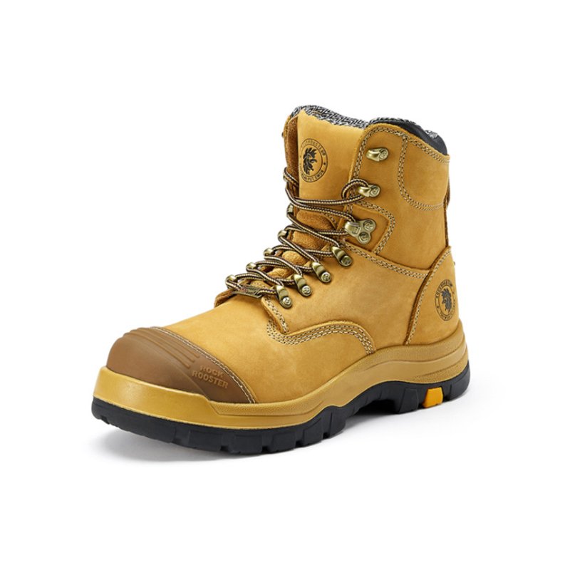 Wholesale Outdoor Genuine Leather Waterproof Shoes Hiking Boots Men's Working Boot on Industrial & Construction
