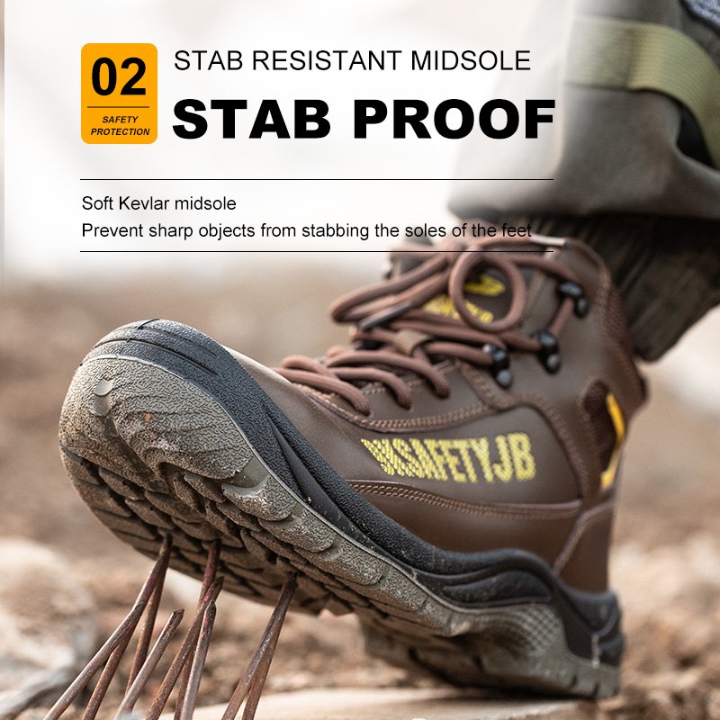 anti slip work shoes steel toe puncture proof men industrial safety boots safety welding shoes for welder