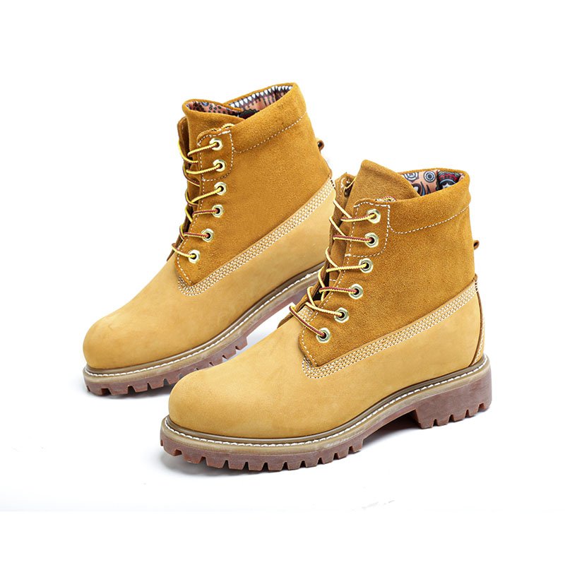 High-Quality Brown Color Cow Leather steel toe Safety work boots for men
