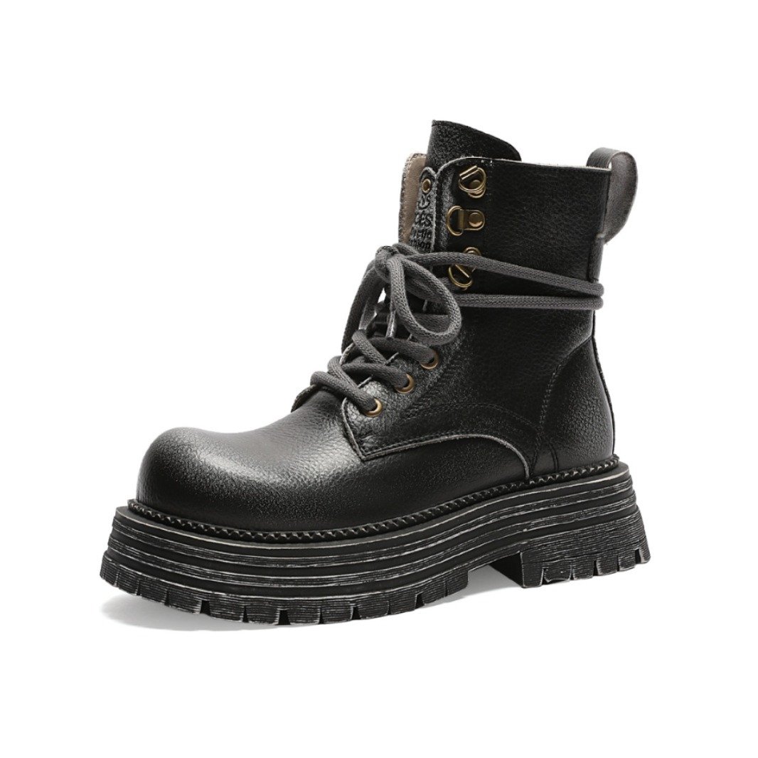 2024 Hot Sale Retro heightened short thin rhubarb boots