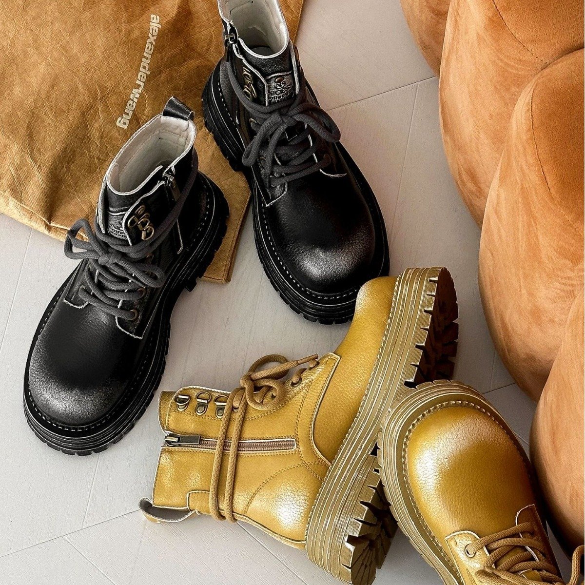 2024 Hot Sale Retro heightened short thin rhubarb boots