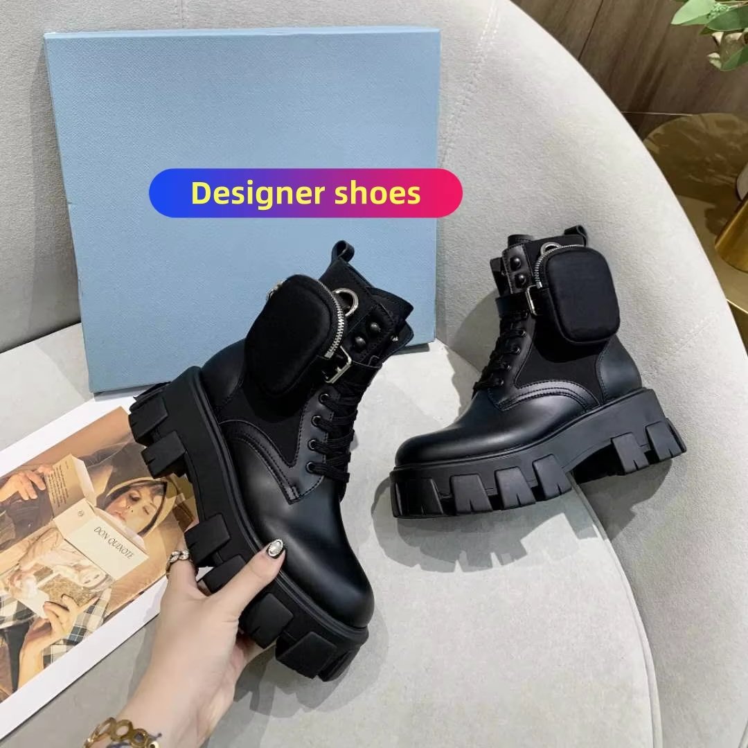 2024 Foreign Trade Original Luxury Couple Boots 7A Designer Famous Brand Shoes High Quality Fashion Cowhide Shoes