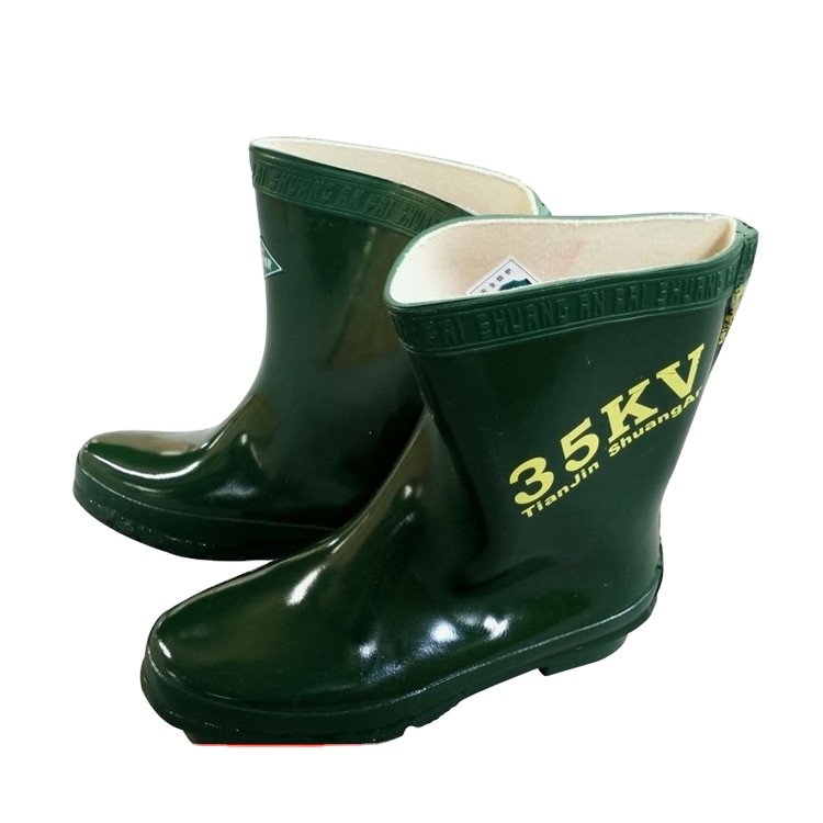 China Factory Safety Gumboot Men Electrical Dielectric Electrical Insulation boots