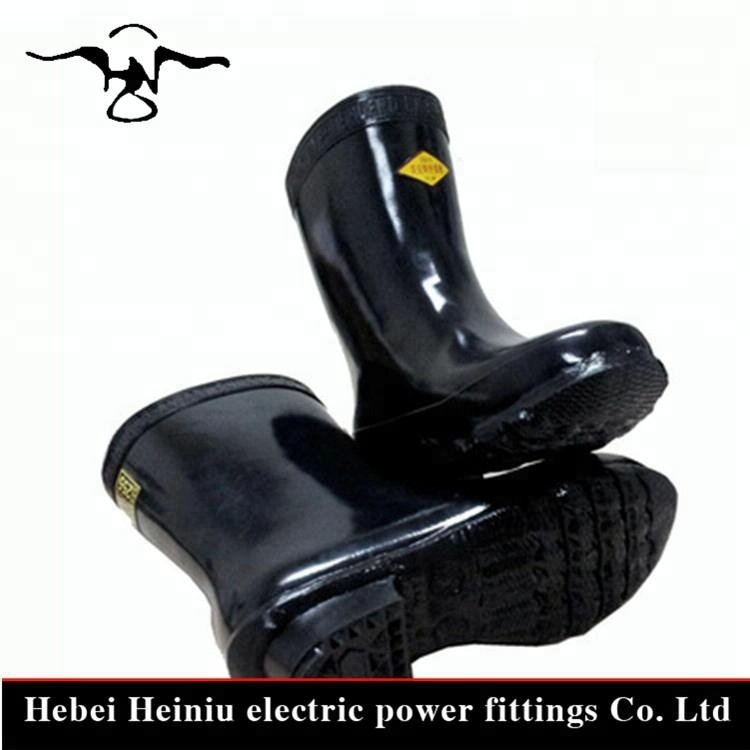 China Factory Safety Gumboot Men Electrical Dielectric Electrical Insulation boots