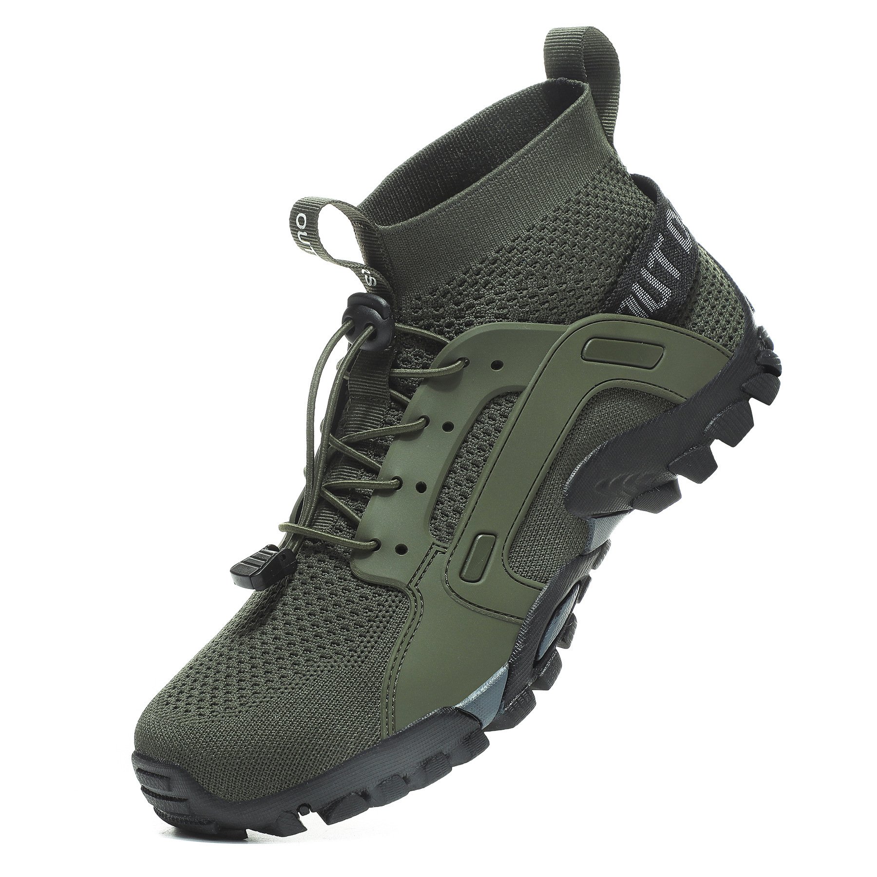 Drop Shipping Men's Plus Size Mid-Cut Trekking Water Boots for Fishing and Hiking