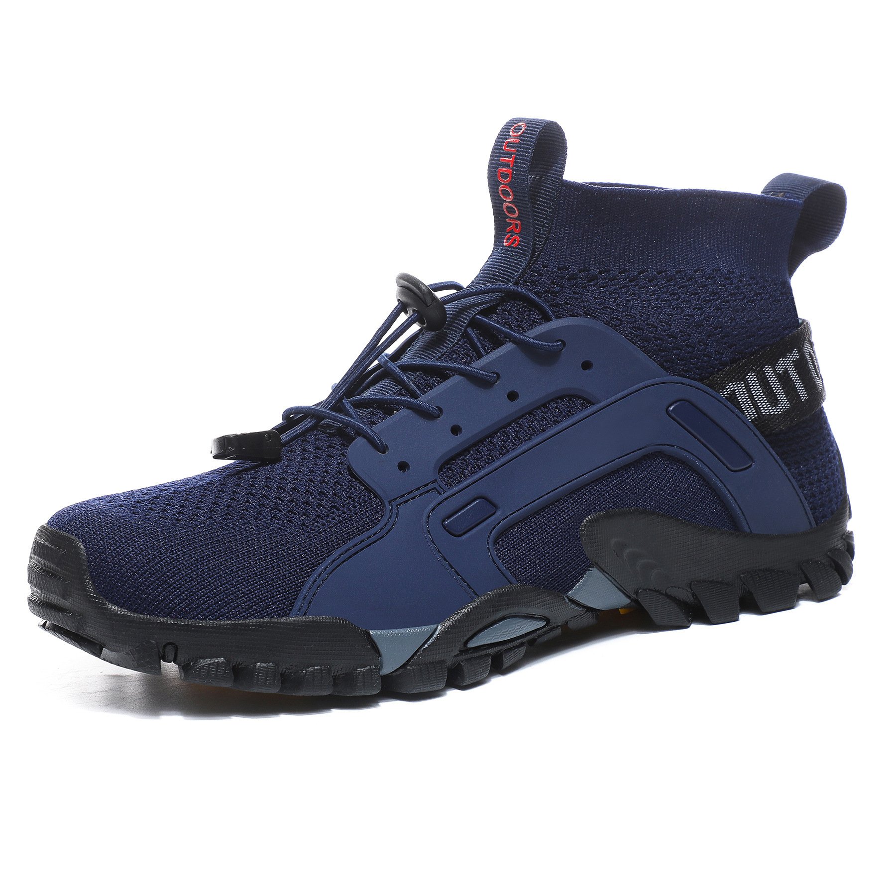 Drop Shipping Men's Plus Size Mid-Cut Trekking Water Boots for Fishing and Hiking