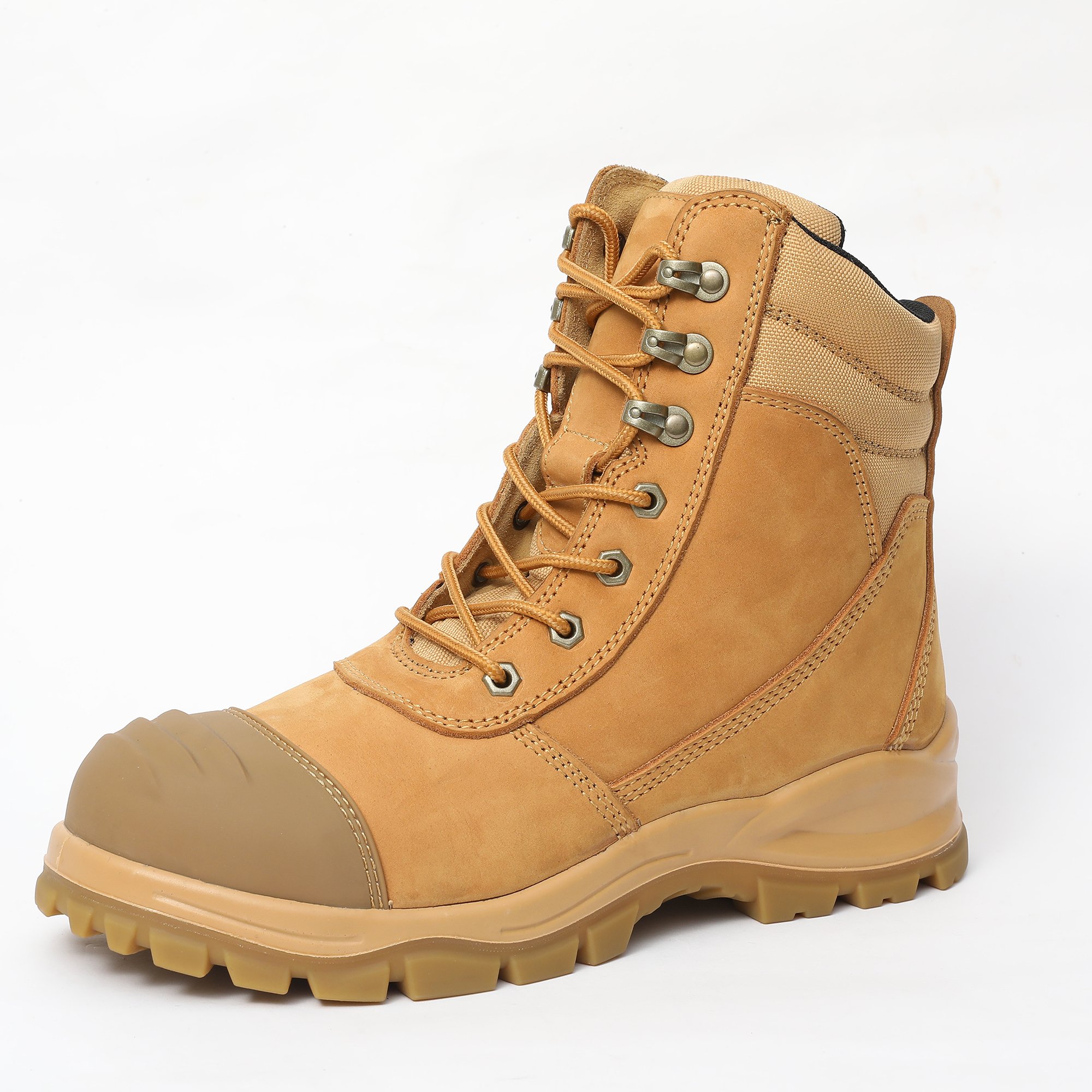 ZSTEP BRAND Australian classic industrial fashion nubuck leather steel toe TPU work boots