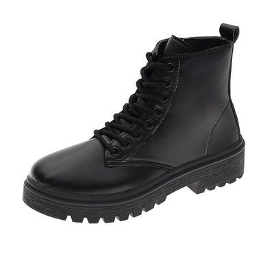 Autumn and winter 2020 fashion women's boots lace up flat bottomed women's shoes suede Korean Short Boots