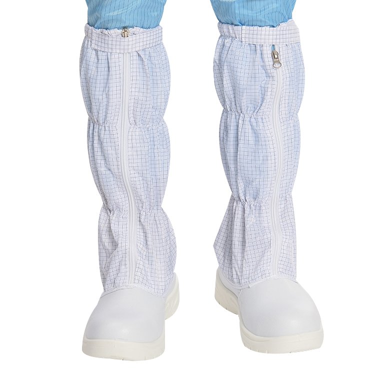 H-3530Thx Reusable Customizable Non-slip ESD Leather Antistatic Steel Toe Work Cleanroom Boot