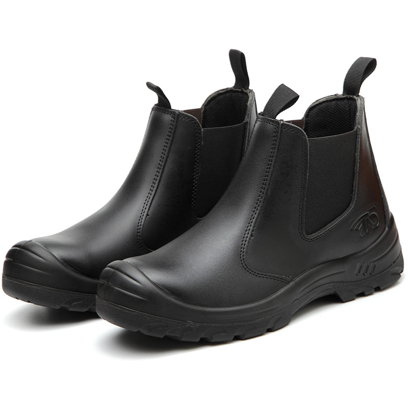 Wejump leather breathable safety boots shoes steel toe sale