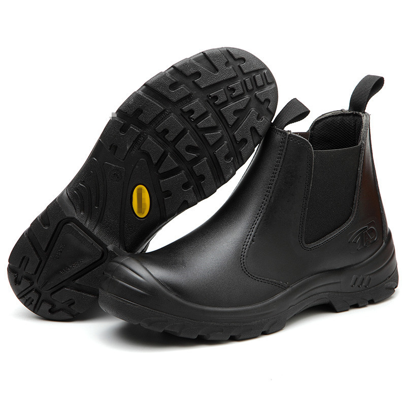 Wejump leather breathable safety boots shoes steel toe sale
